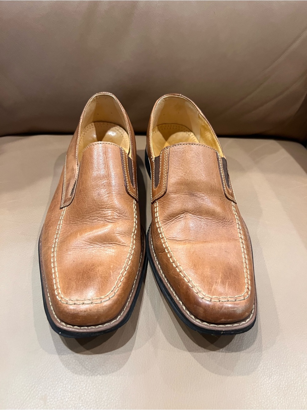 Sandro Moscoloni 17764 LV
Brown Leather Loafers Mens
Shoes Size 11 Brazil
